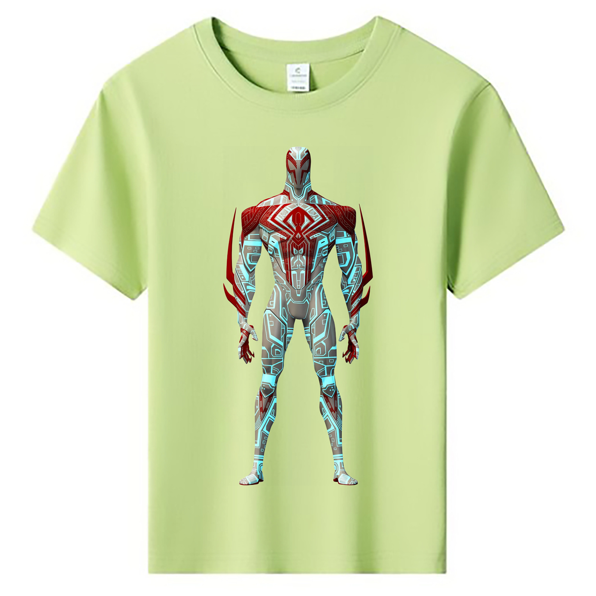 （画像用） Spider Man スパイダーマン 綿100％キッズTシャツ（フロントプリント）